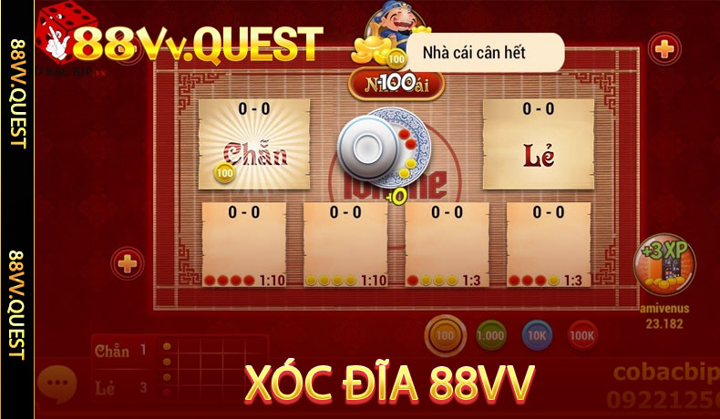 XÓC ĐĨA 88VV